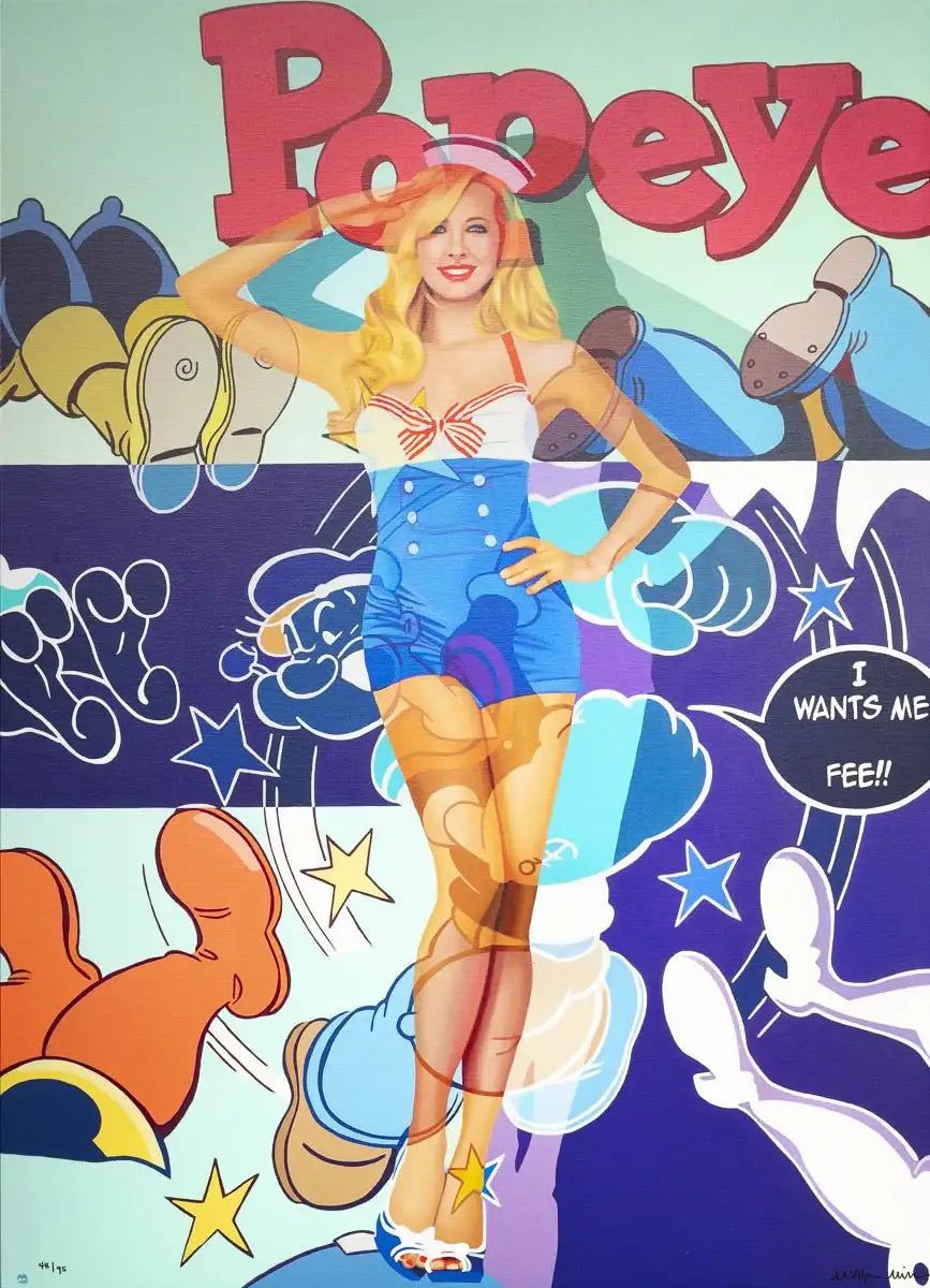 Attention! On Your Feet! - Edition by artist Stuart McAlpine Miller - Wyecliffe Galleries