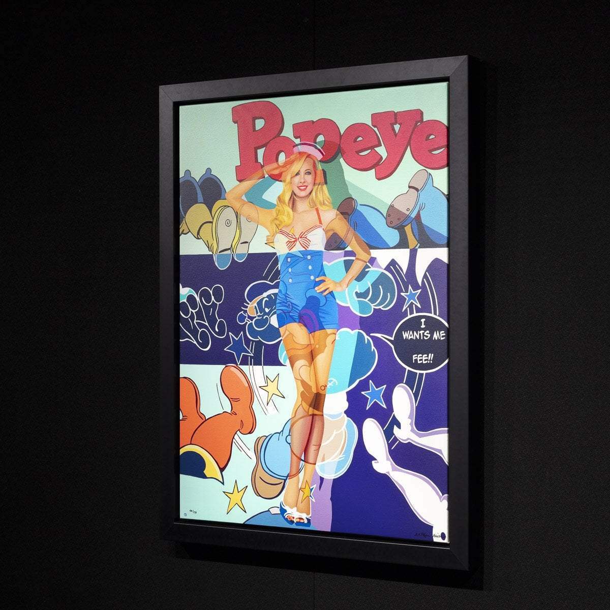 Attention! On Your Feet! - Edition by artist Stuart McAlpine Miller - Wyecliffe Galleries