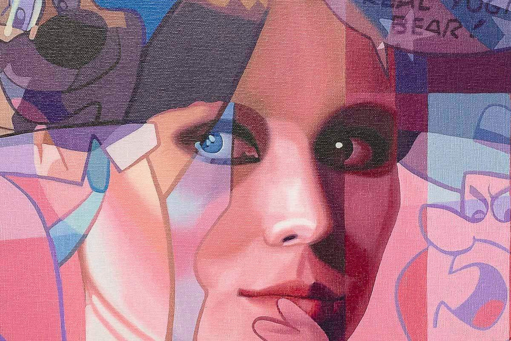 Bearing Her Soul - Mirror Mirror - Edition by artist Stuart McAlpine Miller - Wyecliffe Galleries