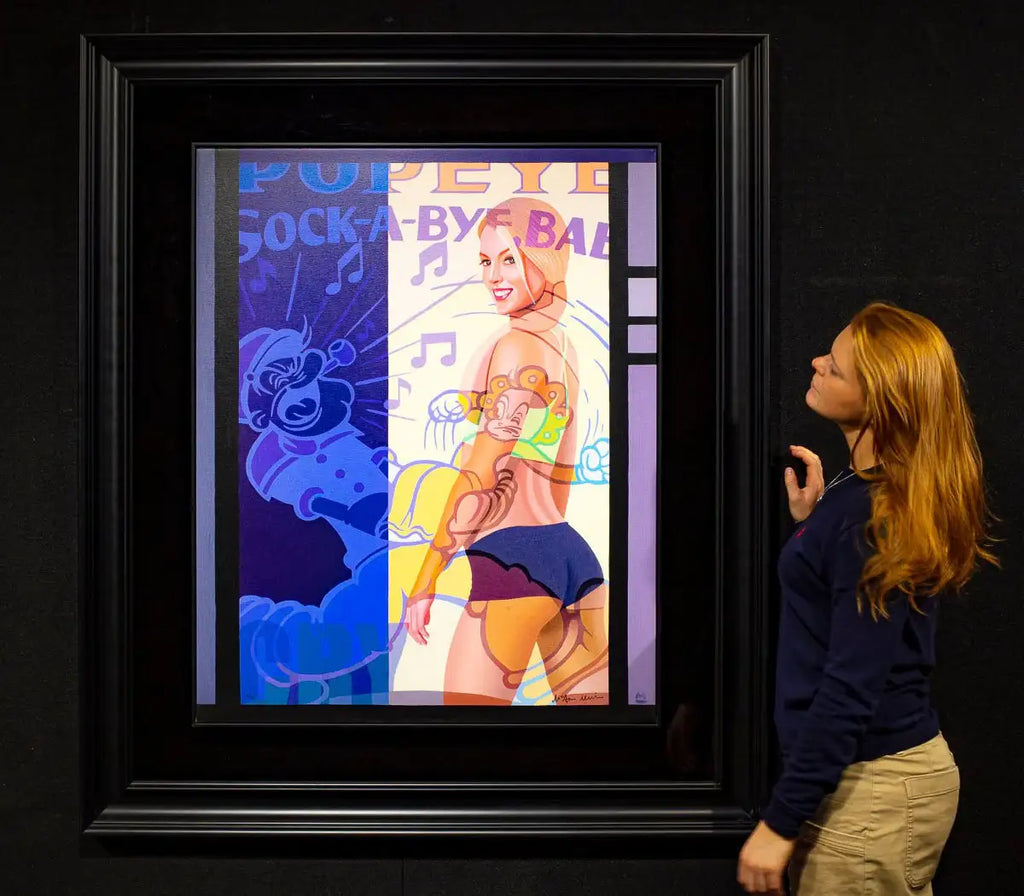 Cry Baby - Unspoken Word - Edition by artist Stuart McAlpine Miller - Wyecliffe Galleries