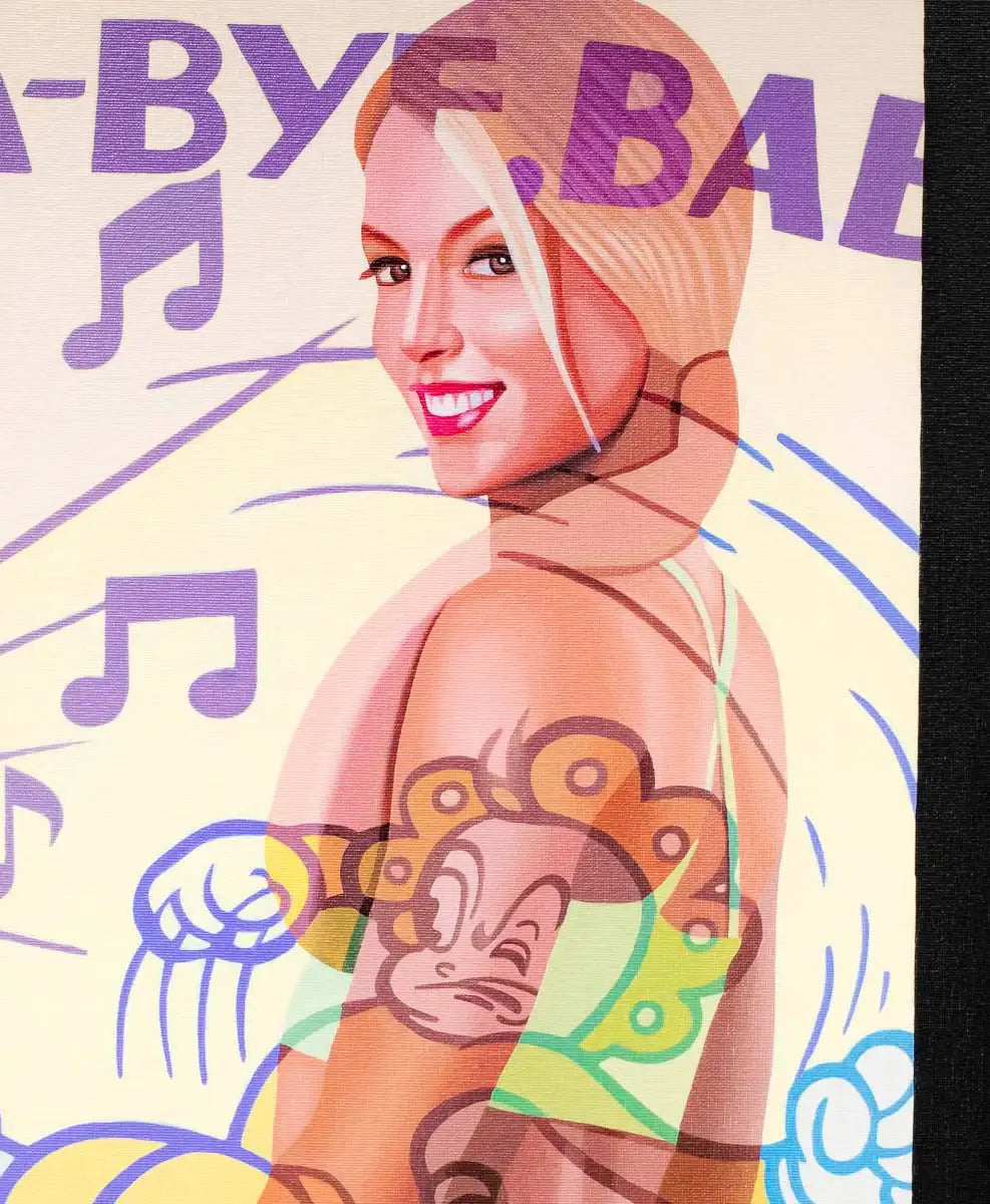 Cry Baby - Unspoken Word - Edition by artist Stuart McAlpine Miller - Wyecliffe Galleries