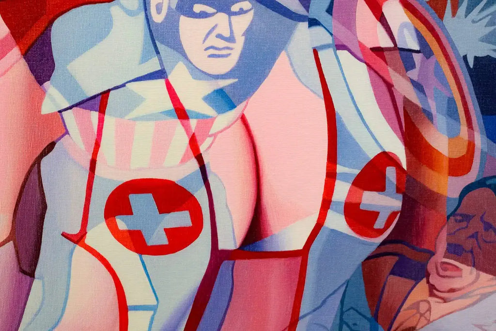 Good Against Evil - Unspoken Word - Edition by artist Stuart McAlpine Miller - Wyecliffe Galleries