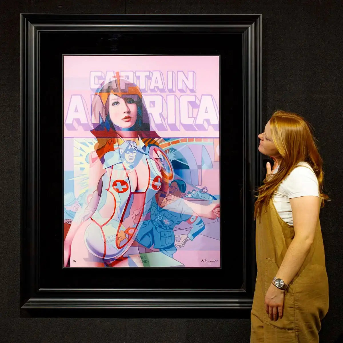 Good Against Evil - Unspoken Word - Edition by artist Stuart McAlpine Miller - Wyecliffe Galleries