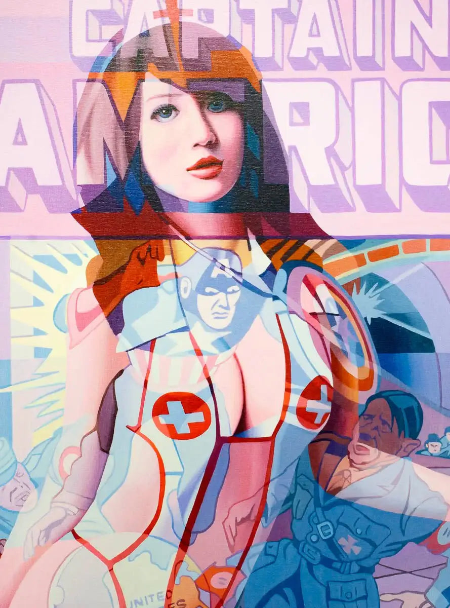 Good Against Evil - Unspoken Word - Edition by artist Stuart McAlpine Miller - Wyecliffe Galleries