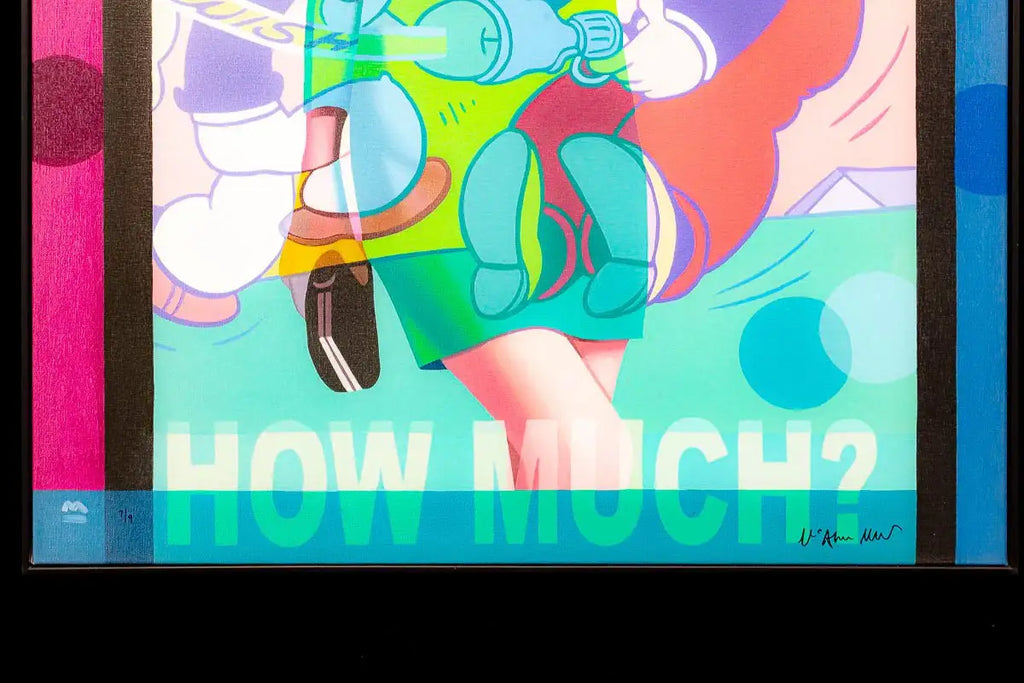 How Much? - Unspoken Word - Edition by artist Stuart McAlpine Miller - Wyecliffe Galleries