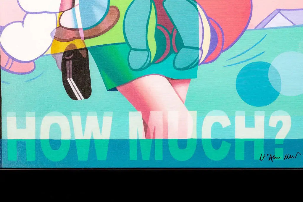 How Much? - Unspoken Word - Edition by artist Stuart McAlpine Miller - Wyecliffe Galleries