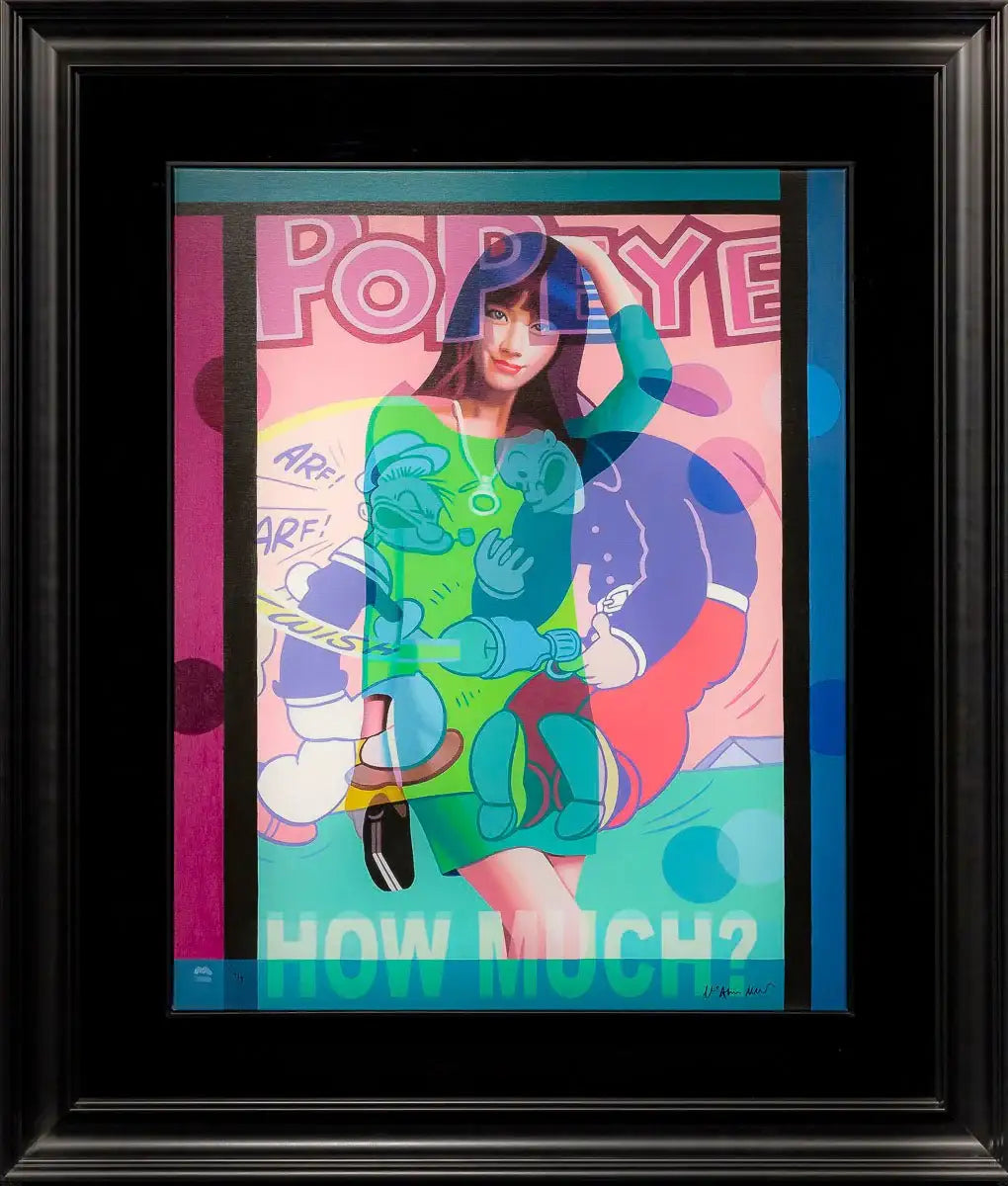 How Much? - Unspoken Word - Edition by artist Stuart McAlpine Miller - Wyecliffe Galleries