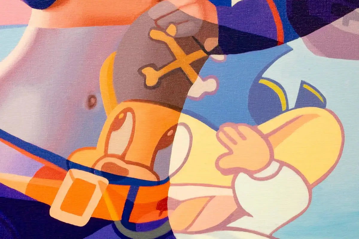 Maiden In Distress - Unspoken Word Edition by artist Stuart McAlpine Miller - Wyecliffe Galleries