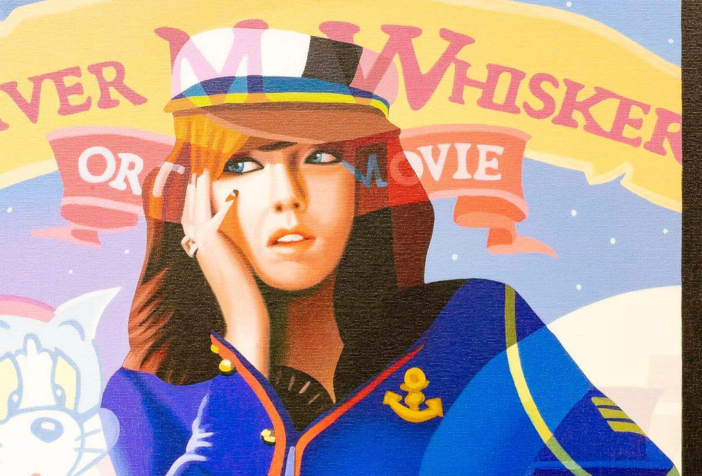 Maiden In Distress - Unspoken Word Edition by artist Stuart McAlpine Miller - Wyecliffe Galleries