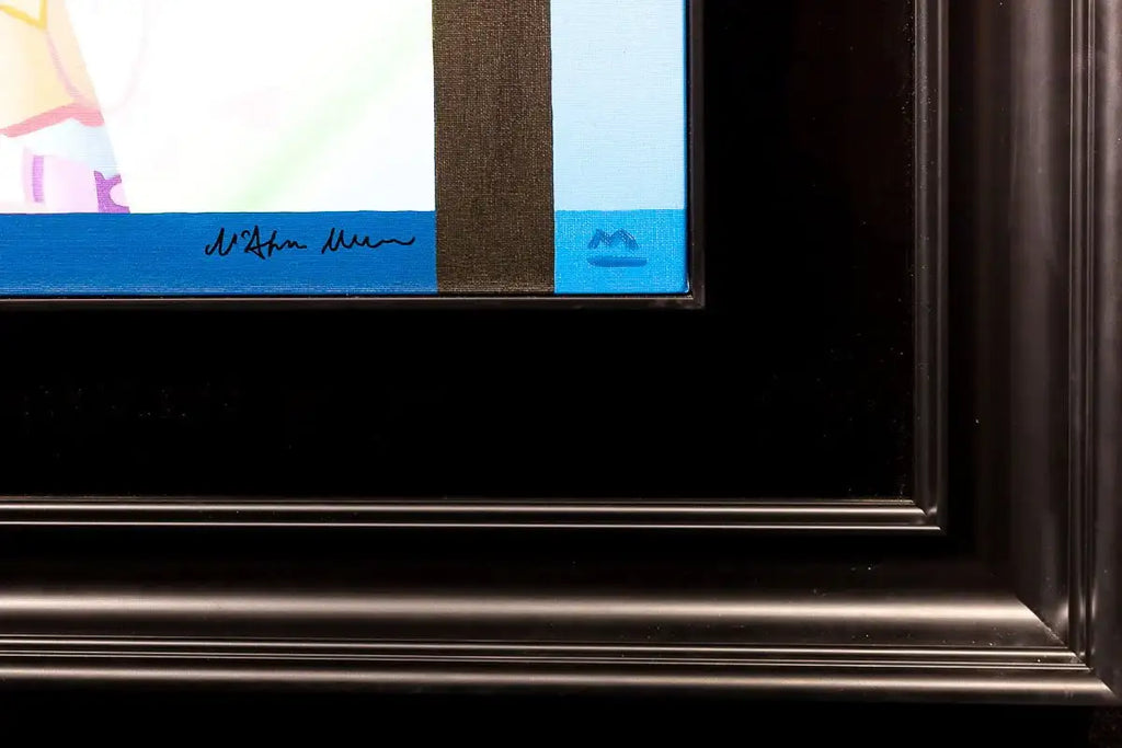 Maiden In Distress - Unspoken Word Edition by artist Stuart McAlpine Miller - Wyecliffe Galleries