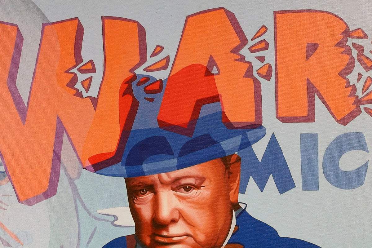 Never Give Up - Mirror Mirror - Edition by artist Stuart McAlpine Miller - Wyecliffe Galleries