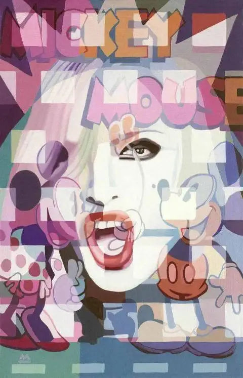 Striking The Pose- SOLD by artist Stuart McAlpine Miller - Wyecliffe Galleries