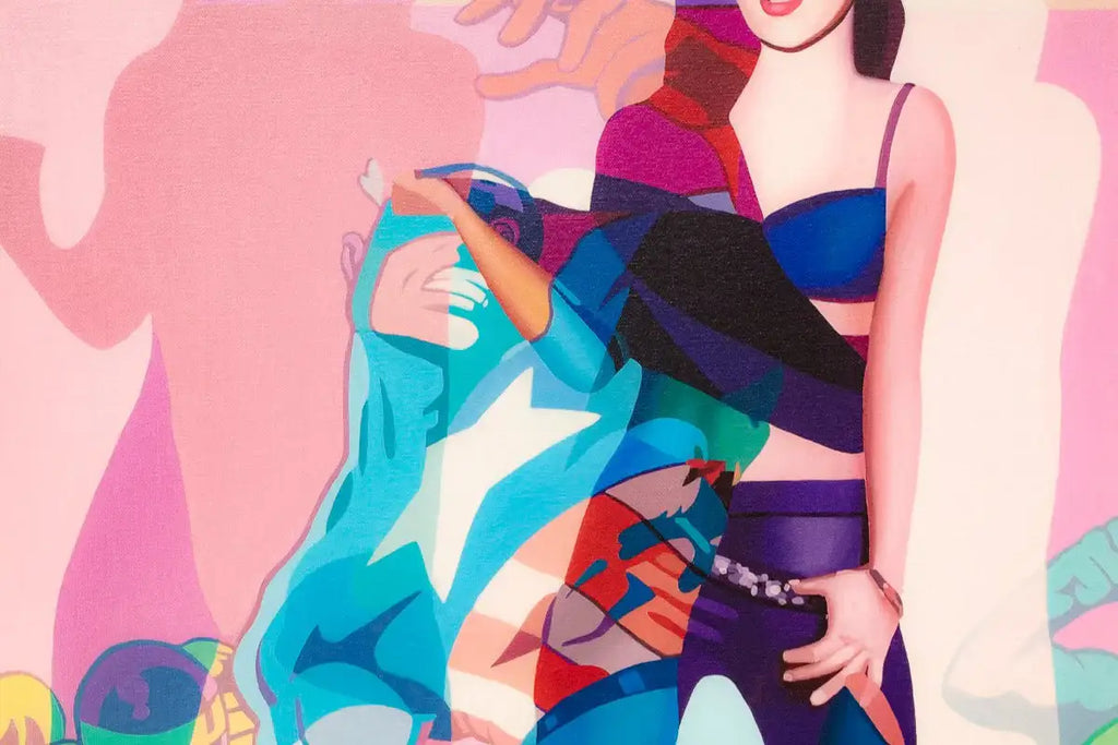 The Shirt off Her Back - Mirror Mirror - SOLD by artist Stuart McAlpine Miller - Wyecliffe Galleries