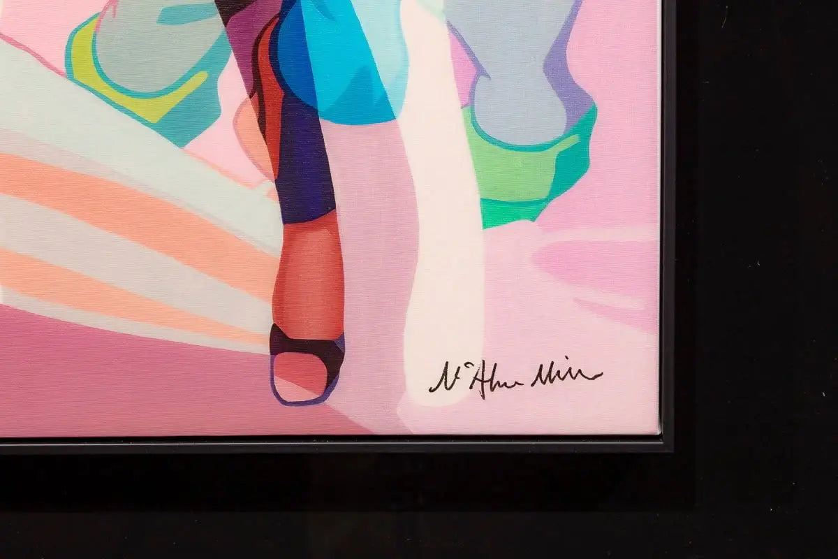 The Shirt off Her Back - Mirror Mirror - SOLD by artist Stuart McAlpine Miller - Wyecliffe Galleries