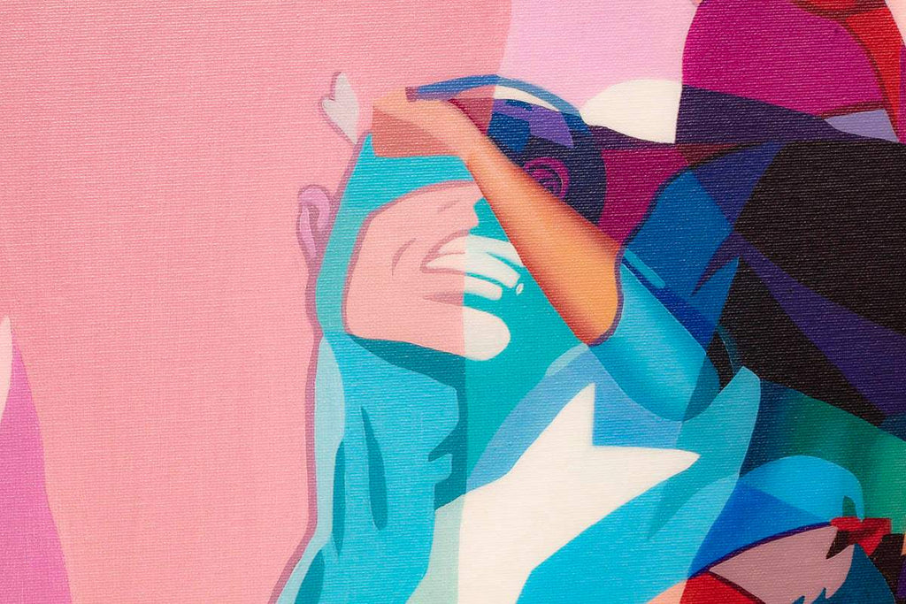 The Shirt off Her Back - Mirror Mirror - SOLD by artist Stuart McAlpine Miller - Wyecliffe Galleries