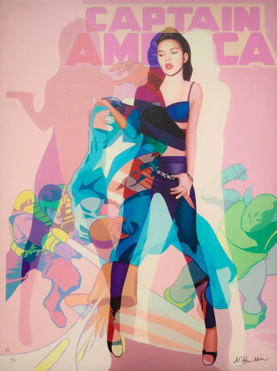 The Shirt off Her Back - Mirror Mirror - SOLD by artist Stuart McAlpine Miller - Wyecliffe Galleries