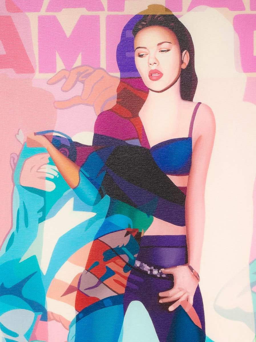 The Shirt off Her Back - Mirror Mirror - SOLD by artist Stuart McAlpine Miller - Wyecliffe Galleries