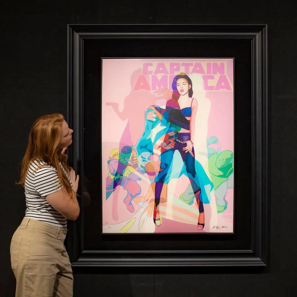 The Shirt off Her Back - Mirror Mirror - SOLD by artist Stuart McAlpine Miller - Wyecliffe Galleries