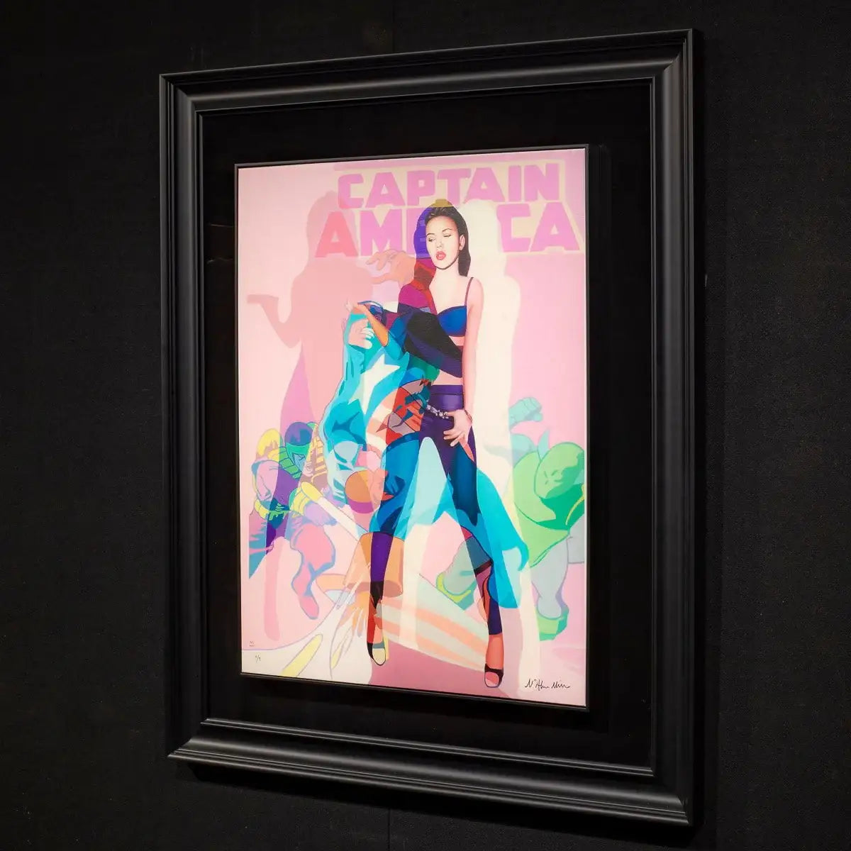 The Shirt off Her Back - Mirror Mirror - SOLD by artist Stuart McAlpine Miller - Wyecliffe Galleries