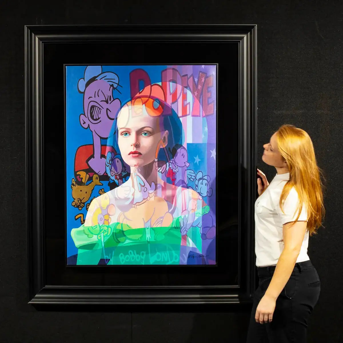 The Time Traveller's Wife - Mirror Mirror - Edition by artist Stuart McAlpine Miller - Wyecliffe Galleries