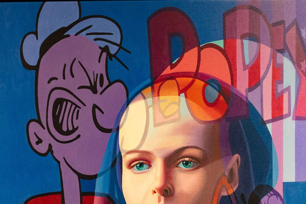 The Time Traveller's Wife - Mirror Mirror - Edition by artist Stuart McAlpine Miller - Wyecliffe Galleries