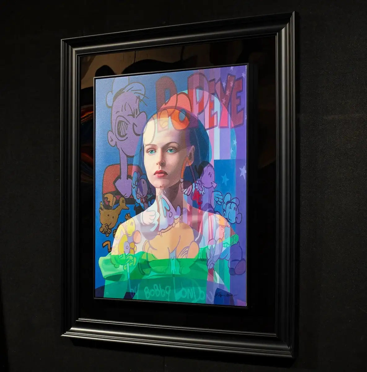 The Time Traveller's Wife - Mirror Mirror - Edition by artist Stuart McAlpine Miller - Wyecliffe Galleries