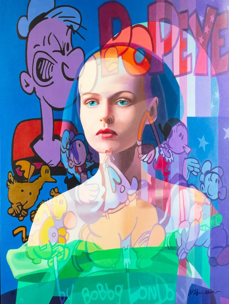The Time Traveller's Wife - Mirror Mirror - Edition by artist Stuart McAlpine Miller - Wyecliffe Galleries