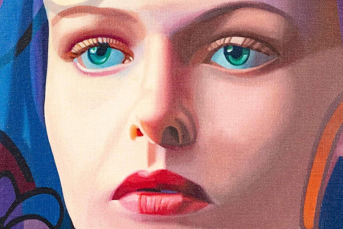 The Time Traveller's Wife - Mirror Mirror - Edition by artist Stuart McAlpine Miller - Wyecliffe Galleries