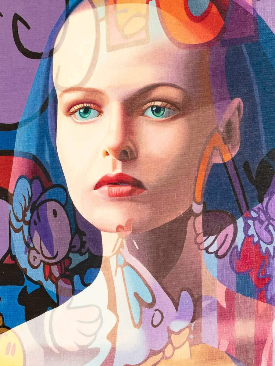 The Time Traveller's Wife - Mirror Mirror - Edition by artist Stuart McAlpine Miller - Wyecliffe Galleries