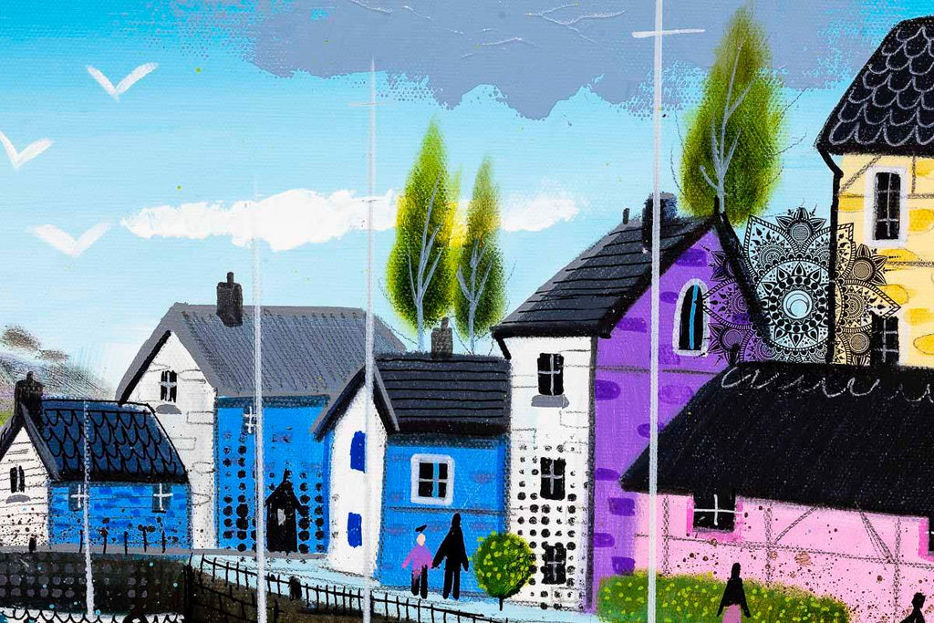 Be My Lifeboat - Original by artist Sue Elswick - Wyecliffe Galleries