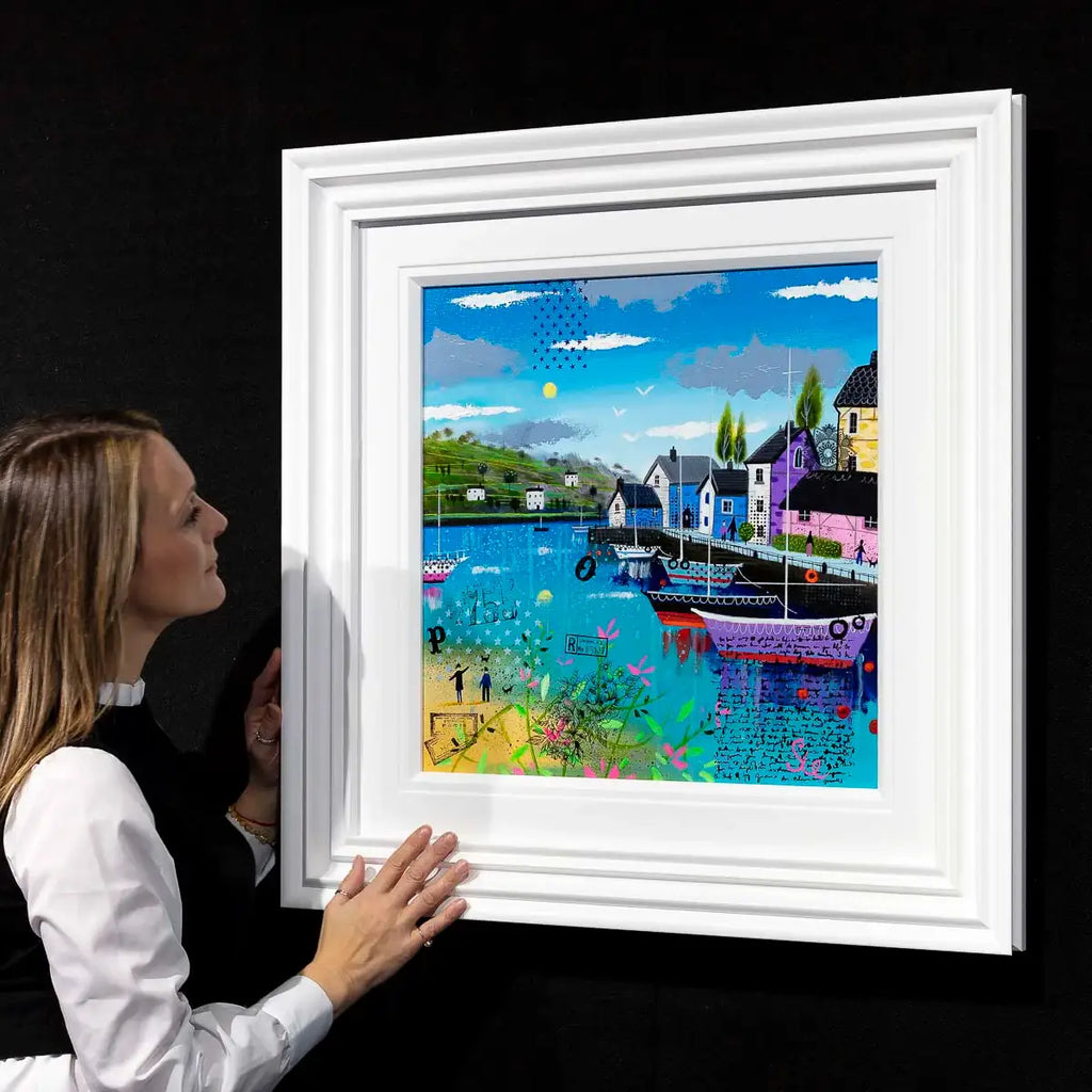 Be My Lifeboat - Original by artist Sue Elswick - Wyecliffe Galleries