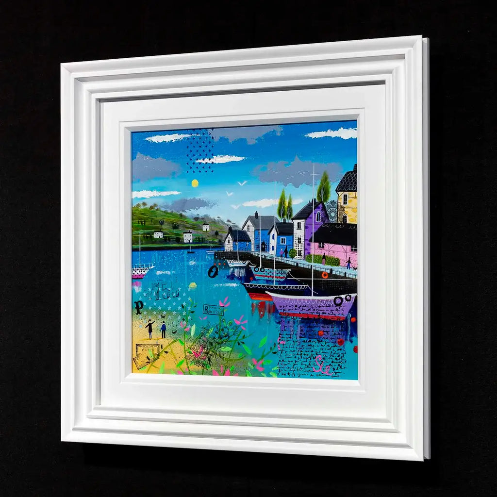 Be My Lifeboat - Original by artist Sue Elswick - Wyecliffe Galleries