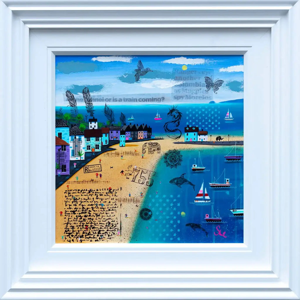 Coastal Beauty - Original - SOLD by artist Sue Elswick - Wyecliffe Galleries