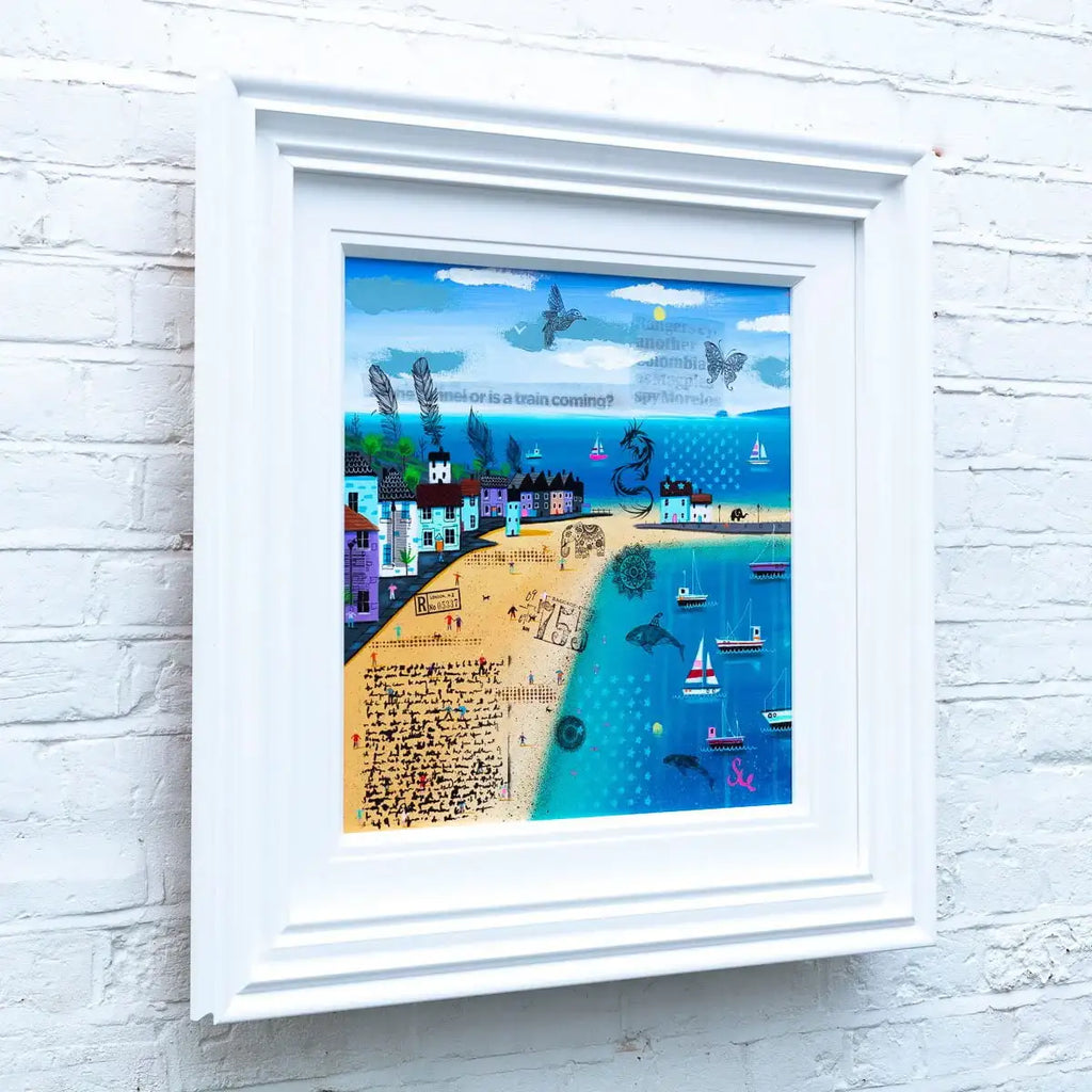 Coastal Beauty - Original - SOLD by artist Sue Elswick - Wyecliffe Galleries