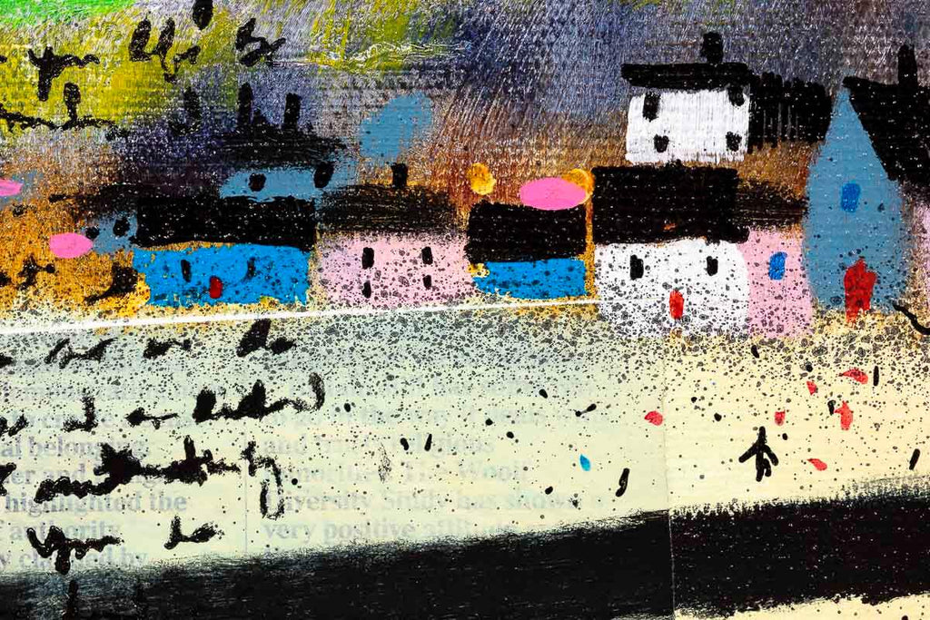 Coastal Daydreaming - Original - SOLD by artist Sue Elswick - Wyecliffe Galleries