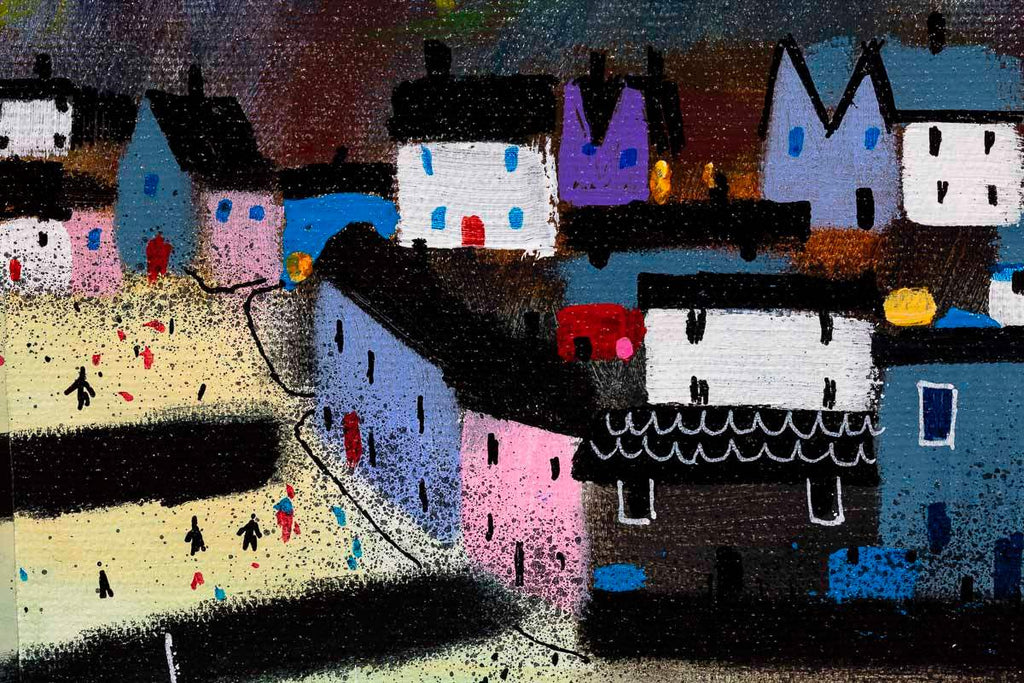 Coastal Daydreaming - Original - SOLD by artist Sue Elswick - Wyecliffe Galleries