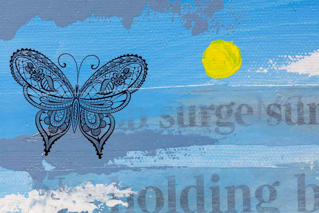 Coastal Daydreaming - Original - SOLD by artist Sue Elswick - Wyecliffe Galleries