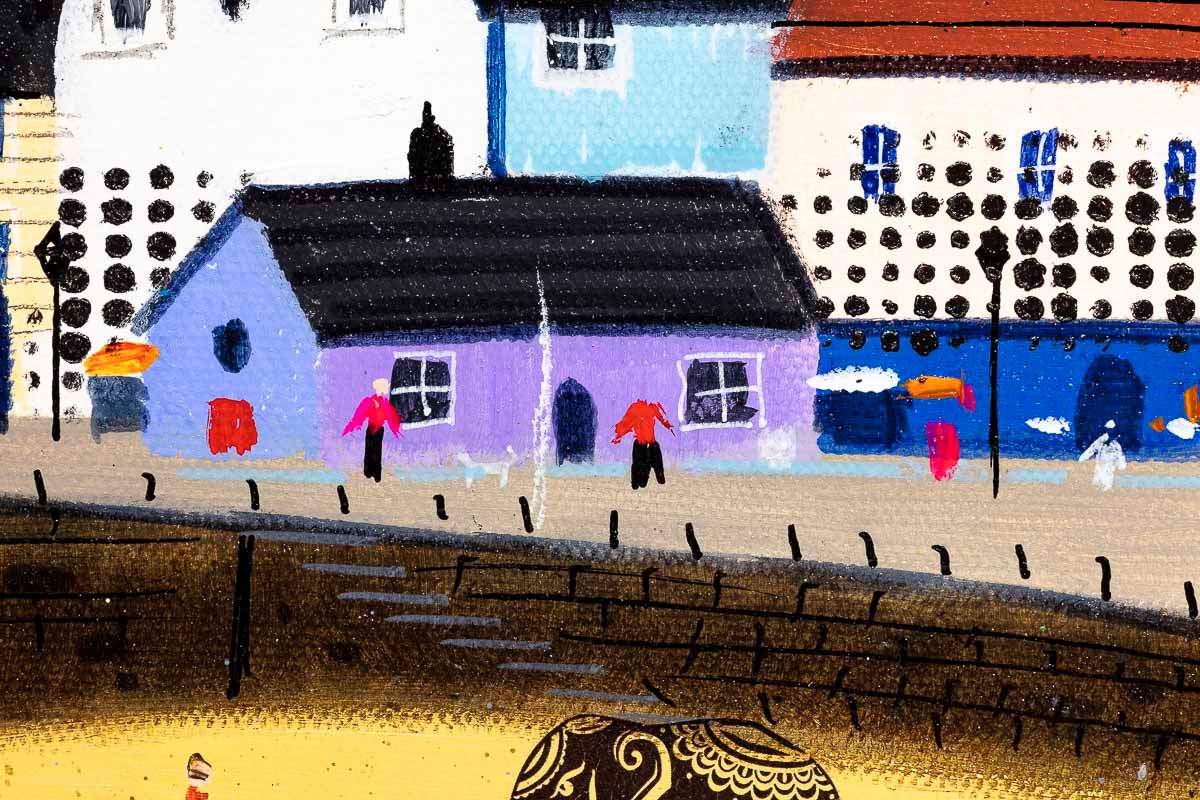 Collage of Memories - Original by artist Sue Elswick - Wyecliffe Galleries