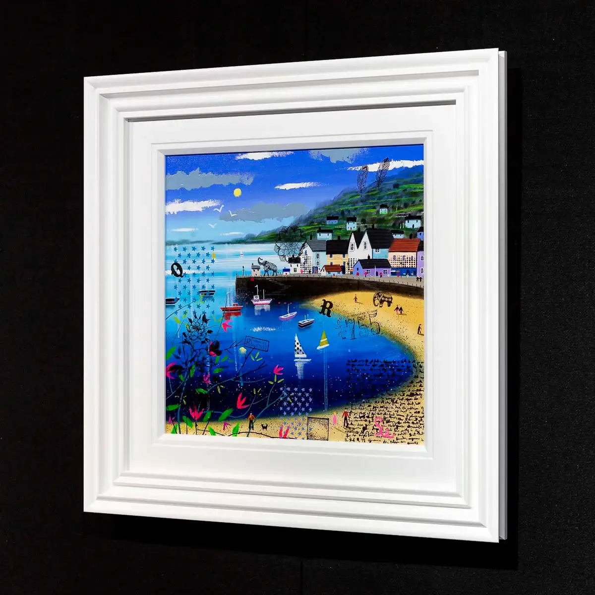 Collage of Memories - Original by artist Sue Elswick - Wyecliffe Galleries