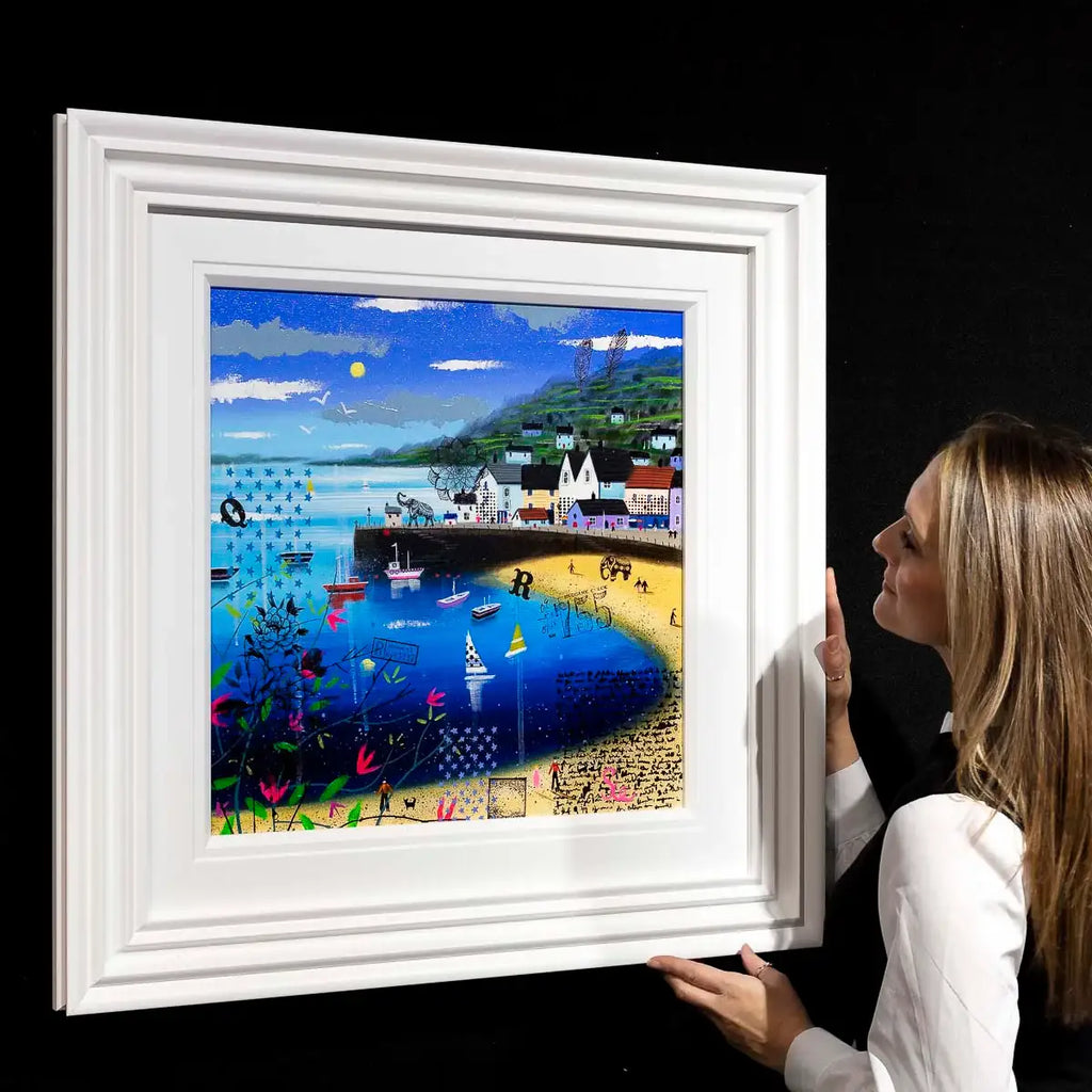 Collage of Memories - Original by artist Sue Elswick - Wyecliffe Galleries