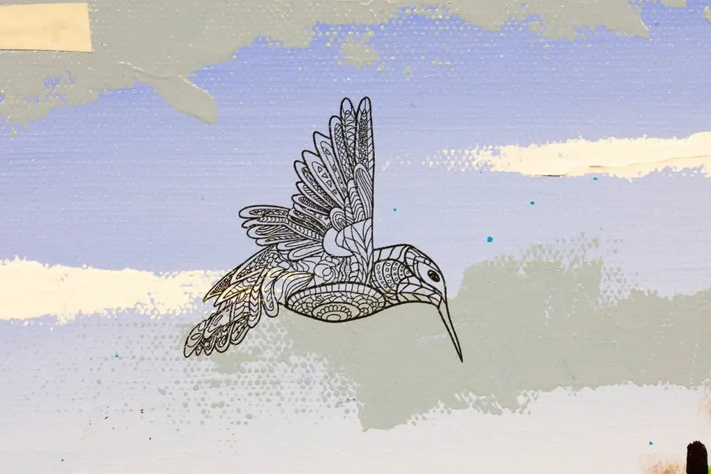 Riverside Fun - Original - SOLD by artist Sue Elswick - Wyecliffe Galleries