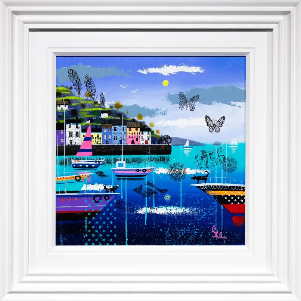 What A Beautiful Day - Original - SOLD by artist Sue Elswick - Wyecliffe Galleries