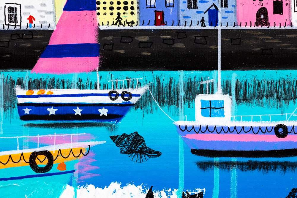 What A Beautiful Day - Original - SOLD by artist Sue Elswick - Wyecliffe Galleries