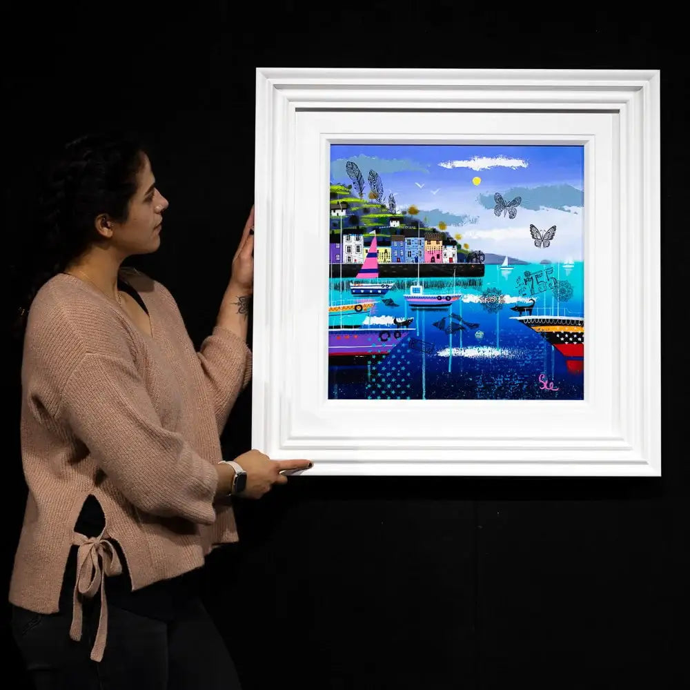 What A Beautiful Day - Original - SOLD by artist Sue Elswick - Wyecliffe Galleries