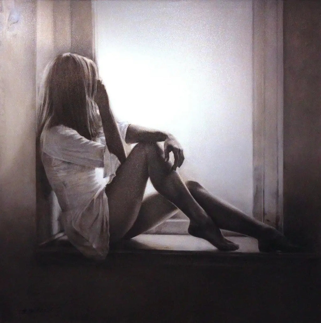 Looking Out - SOLD by artist Talantbek Chekirov - Wyecliffe Galleries