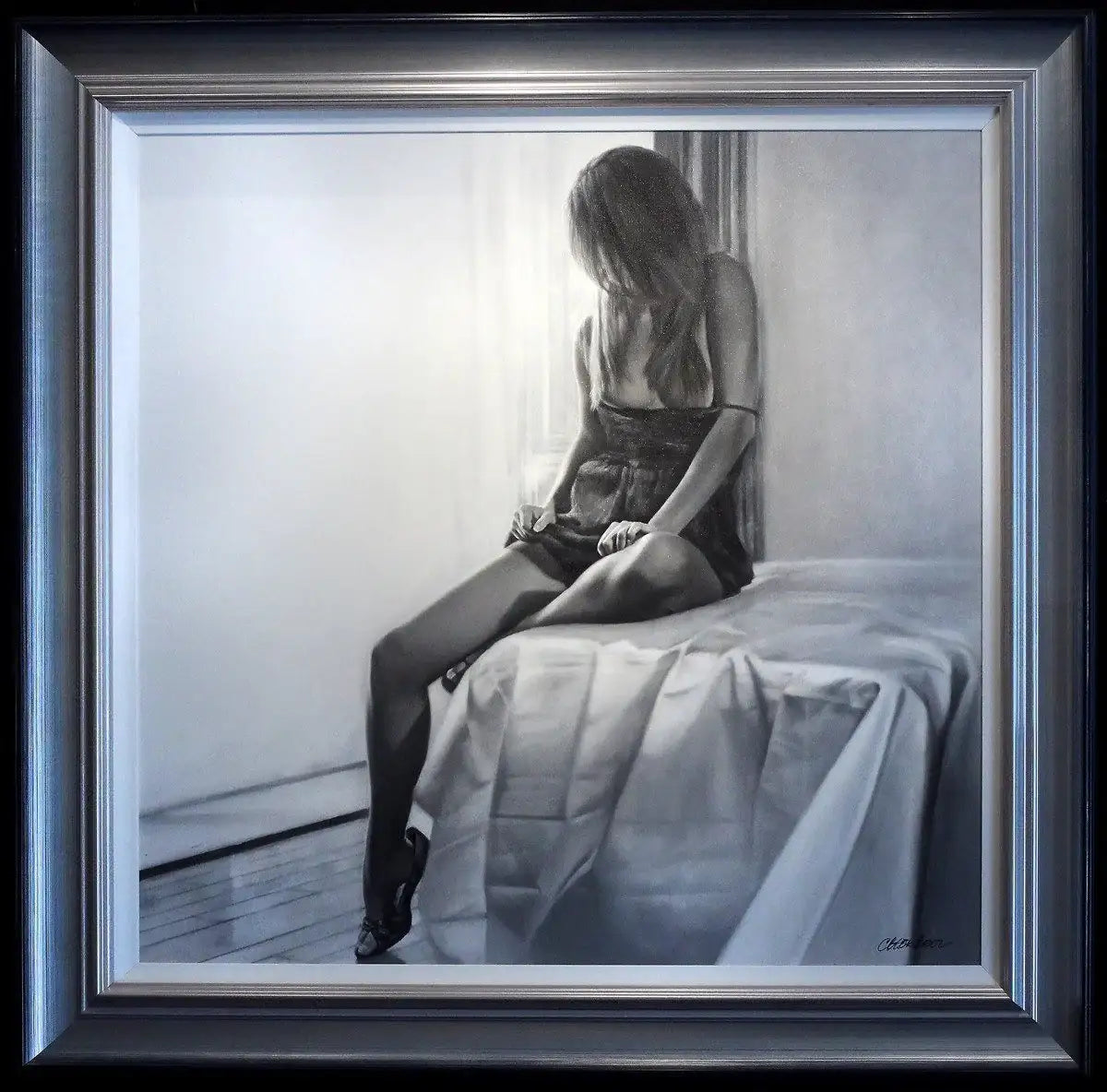 New Dress- SOLD by artist Talantbek Chekirov - Wyecliffe Galleries