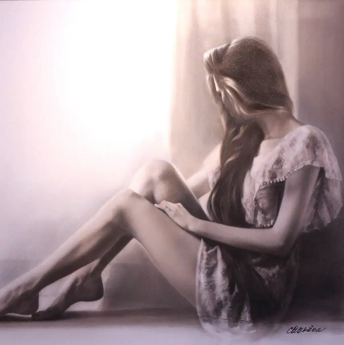 Only You - SOLD by artist Talantbek Chekirov - Wyecliffe Galleries