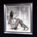 Pondering Thoughts - Original - SOLD by artist Talantbek Chekirov - Wyecliffe Galleries