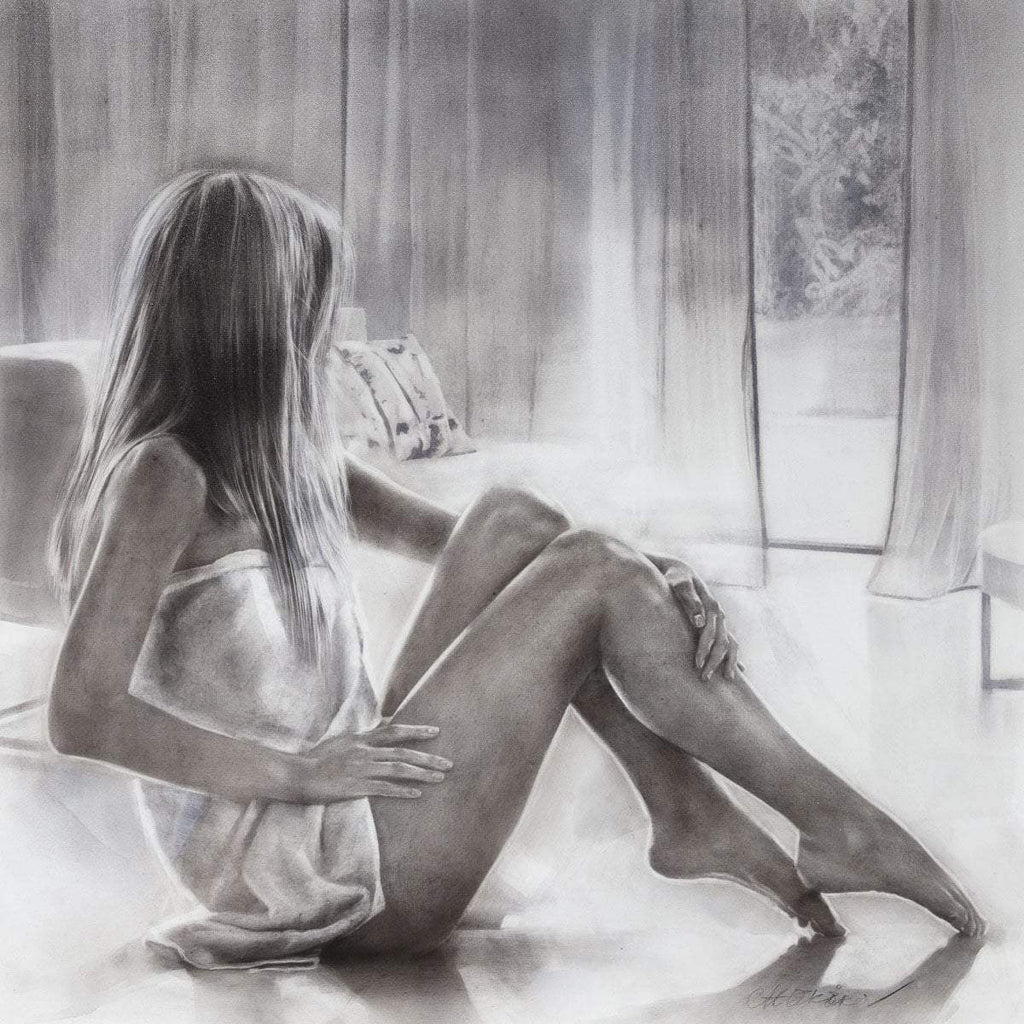 Pondering Thoughts - Original - SOLD by artist Talantbek Chekirov - Wyecliffe Galleries