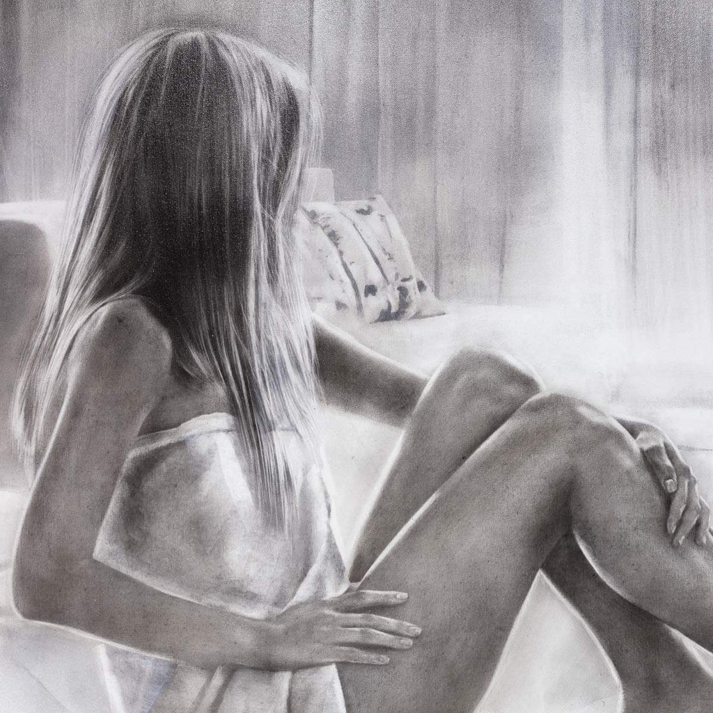 Pondering Thoughts - Original - SOLD by artist Talantbek Chekirov - Wyecliffe Galleries